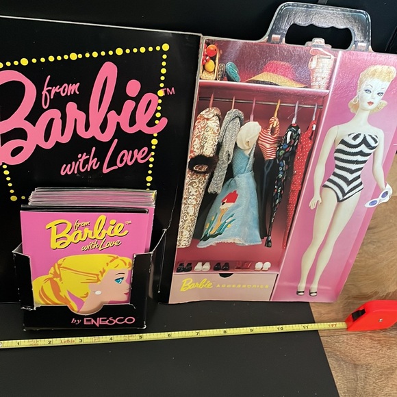 Barbie “from Barbie with Love advertising display pamphlet holder - Picture 10 of 11